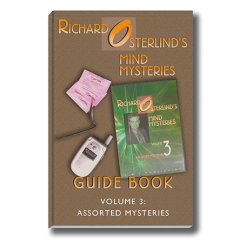 Mind Mysteries Guide Book - Volume 3: Assorted Mysteries by Richard Osterlind - Click Image to Close